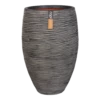 Capi Bloempot Hoog Nature Elegant Deluxe Rib NL - D56 X H84cm - Antraciet 1 Capi Bloempot Hoog Nature Elegant Deluxe Rib NL - D56 X H84cm - Antraciet -Groen Verkoop vaas elegant deluxe rib nl 56x84 antraciet bloempot 1 4