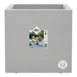 Elho Vivo Next Vierkant Wielen 40cm - Warm Grijs -Groen Verkoop vivo matt vierkant wielen 40cm warm grijs 5 1