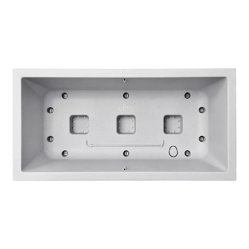 Elho Vivo Next Lang Wielen 60cm - Warm Grijs 5 Elho Vivo Next Lang Wielen 60cm - Warm Grijs - Afbeelding 3