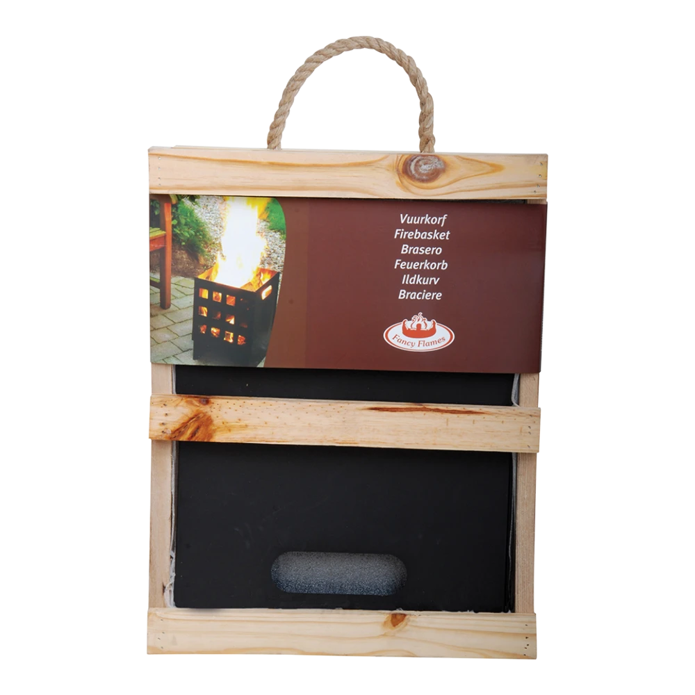 Vuurkorf Vierkant - Fancy Flames 4 Vuurkorf Vierkant - Fancy Flames - Afbeelding 2