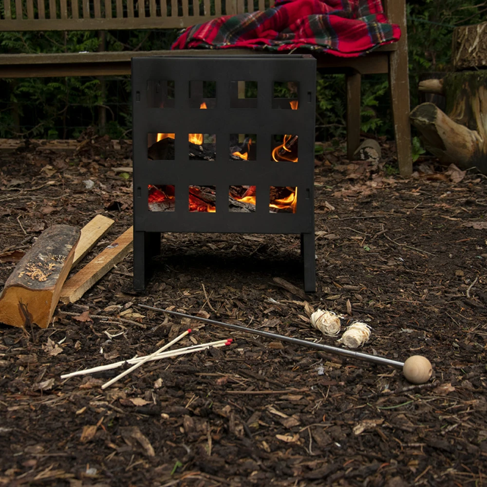 Vuurkorf Vierkant - Fancy Flames 7 Vuurkorf Vierkant - Fancy Flames - Afbeelding 5