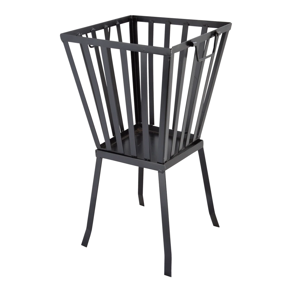 Vuurkorf Vierkant - Fancy Flames - Los Onderstel 4 Vuurkorf Vierkant - Fancy Flames - Los Onderstel - Afbeelding 2