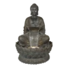 Waterornament Buddha XL - 136cm Hoog - Polystone -Groen Verkoop waterornament buddha xl 136cm hoog polystone 1