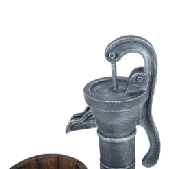 Waterornament Pomp Met Vaten - 74cm Hoog - Polystone 9 Waterornament Pomp Met Vaten - 74cm Hoog - Polystone -Groen Verkoop waterornament pomp met vaten 74cm hoog polystone 4